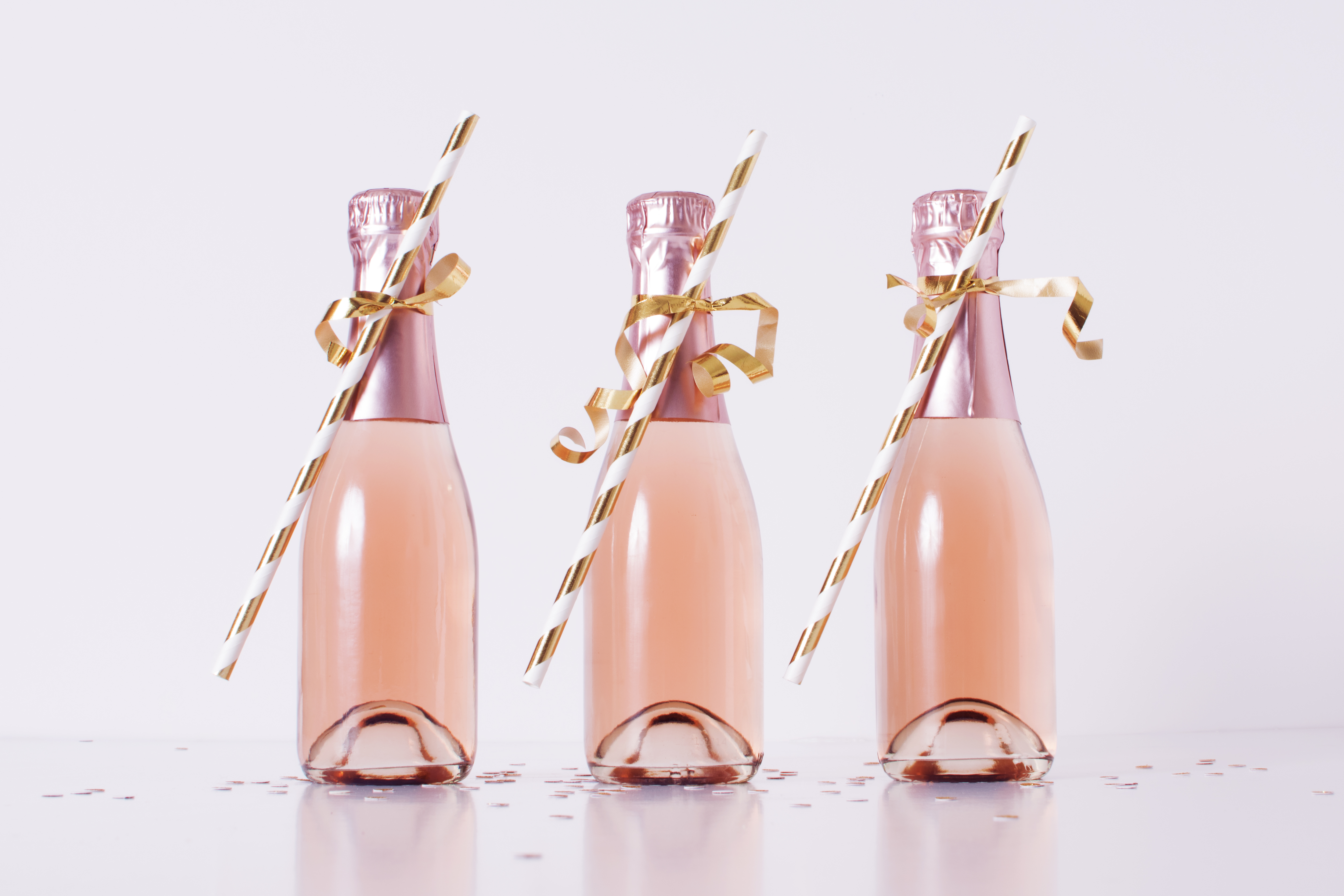 迷你香槟包装标签设计提案展示样机 Mini Champagne Bottle Mock Up Bundle_img_2