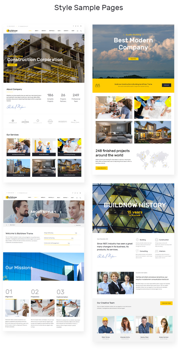 设计建造/建筑工程公司WordPress模板 Buildnow - Construction & Building WordPress Theme_img_2