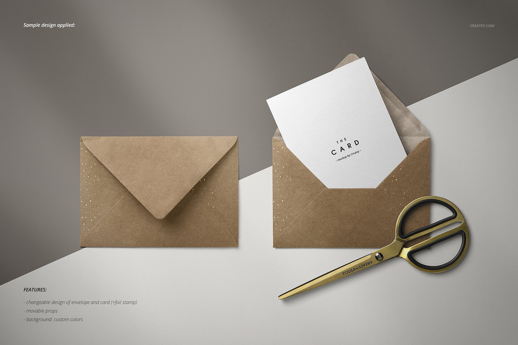 [9.9G] 超巨量的办公文具信封样机PSD智能贴图模板 Envelopes Mockup Set (+props)_img_2