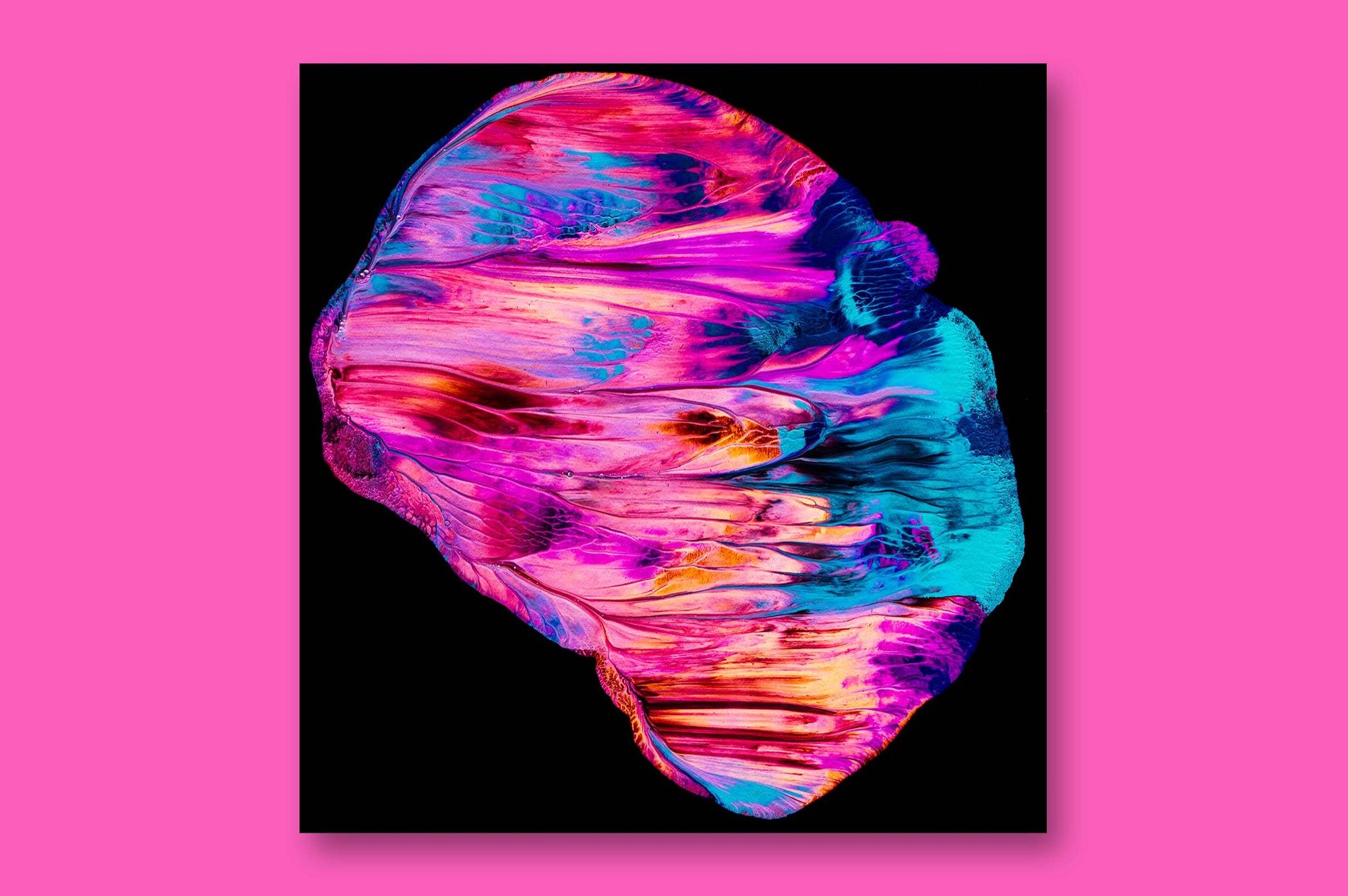 创意抽象纹理系列：抽象液态流体油漆丙烯酸刷子画工具包 Abstract Paint Bundle_img_2