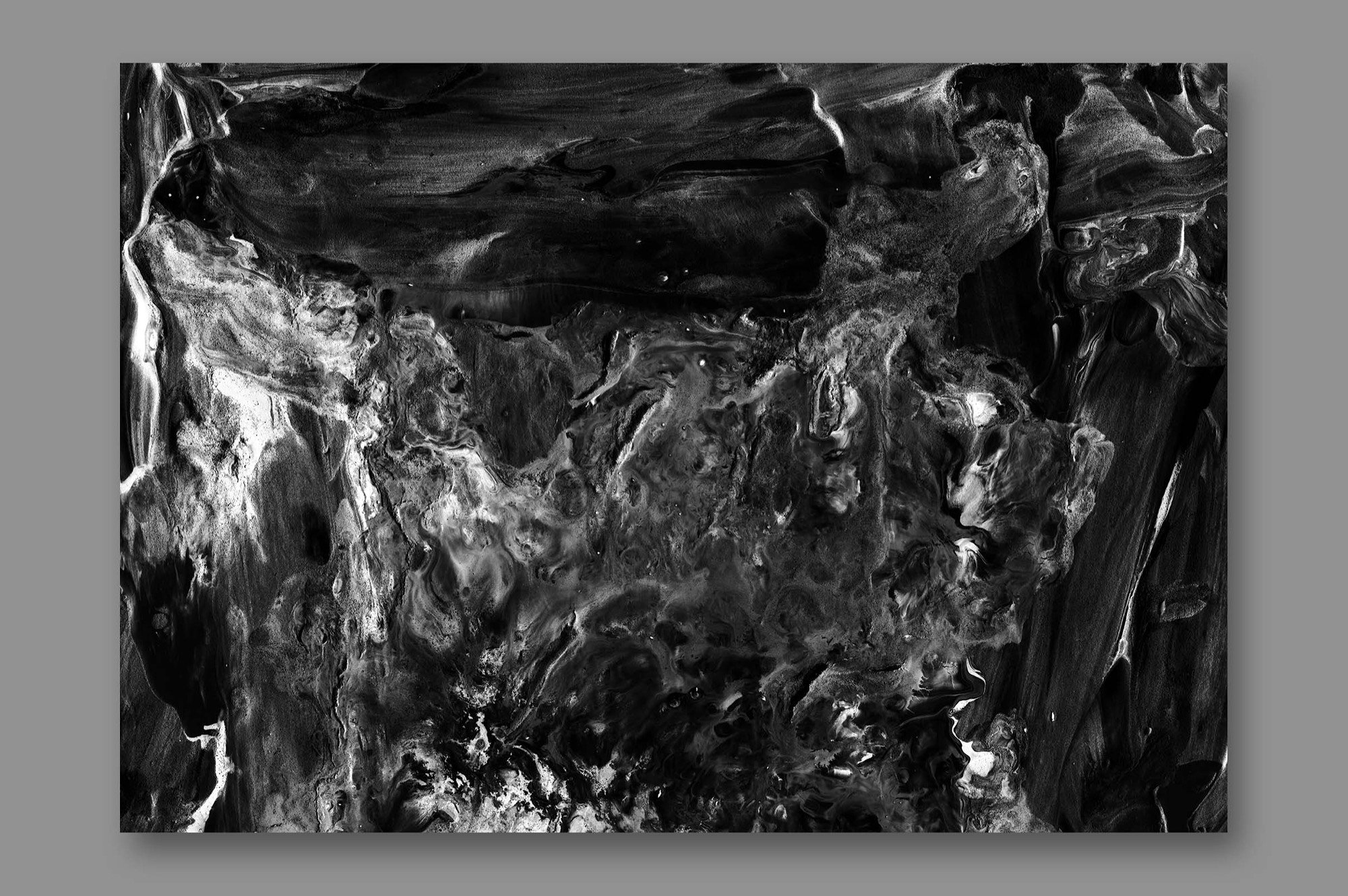 创意抽象纹理系列：抽象液态流体油漆丙烯酸刷子画工具包 Abstract Paint Bundle_img_2