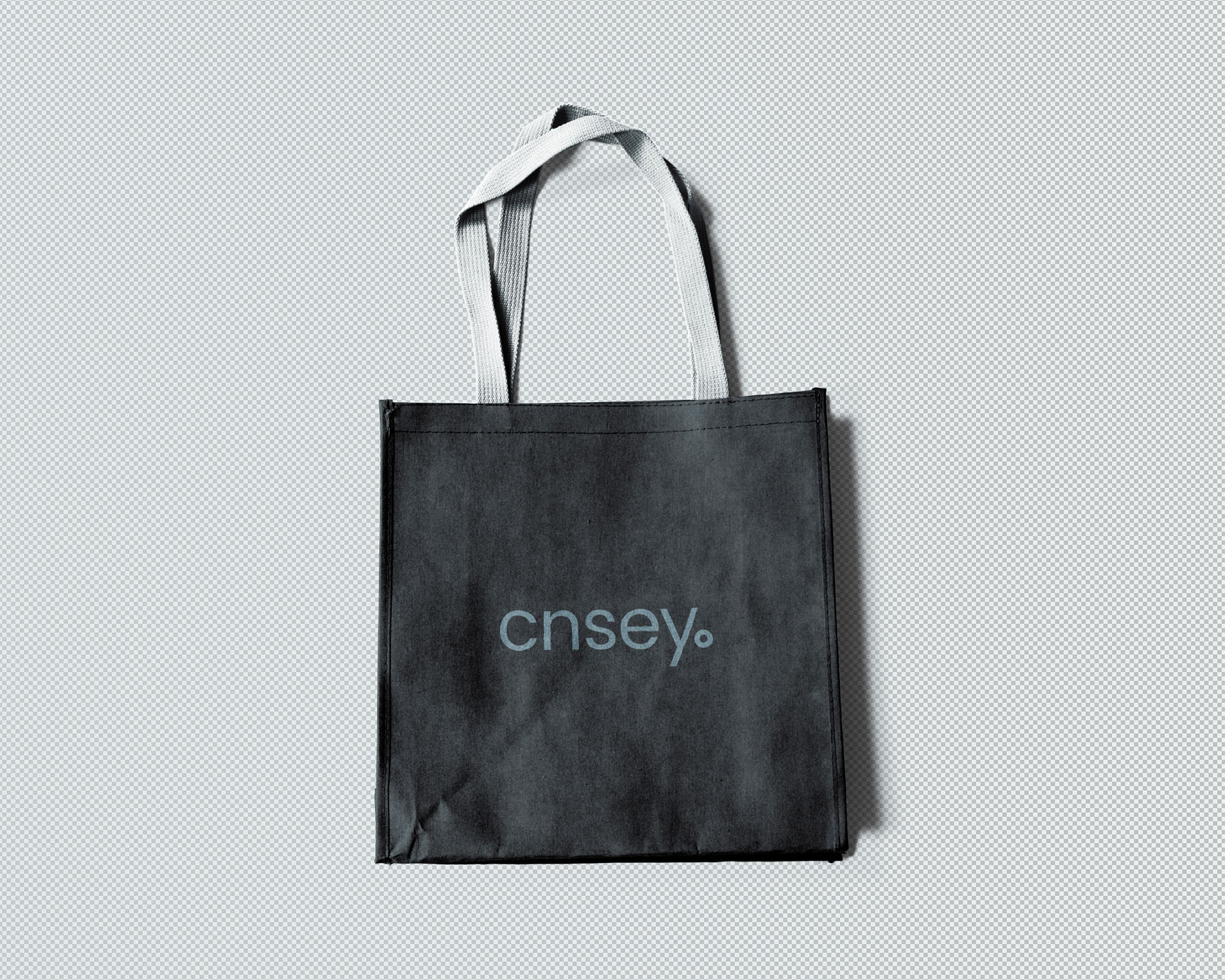 简约的手提袋无纺布袋样机 Simple Tote Bag Non-Woven Bag Prototype_img_2