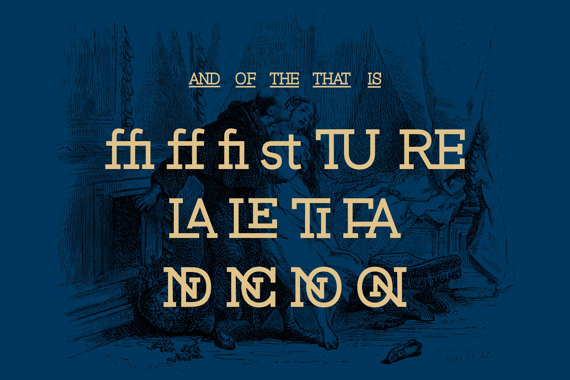 现代几何构造的平板衬线Magz Slab字体 Modern Geometrically Constructed Flat Serif Magz Slab Font_img_2