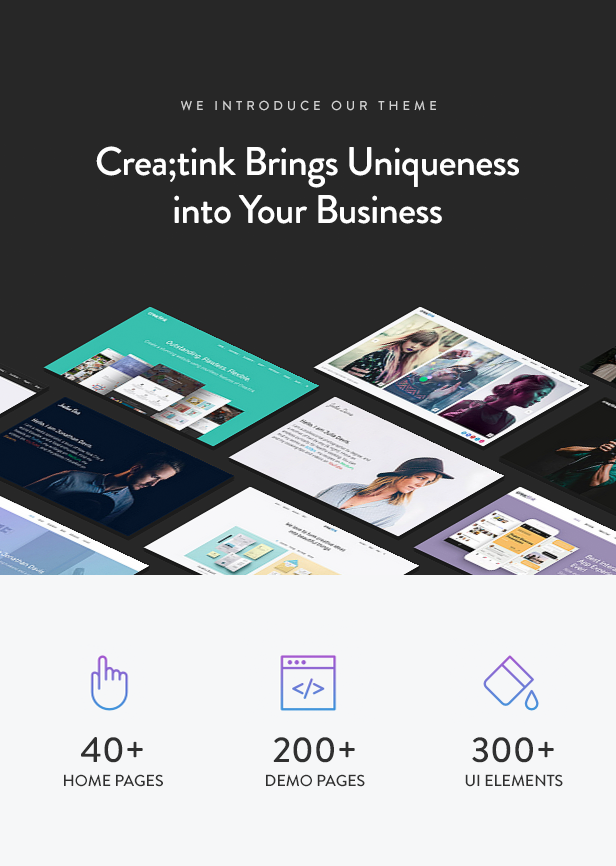 多功能响应式设计师艺术家作品展示WordPress网站模板 Creatink - Multi-Concept Responsive WordPress Theme_img_2