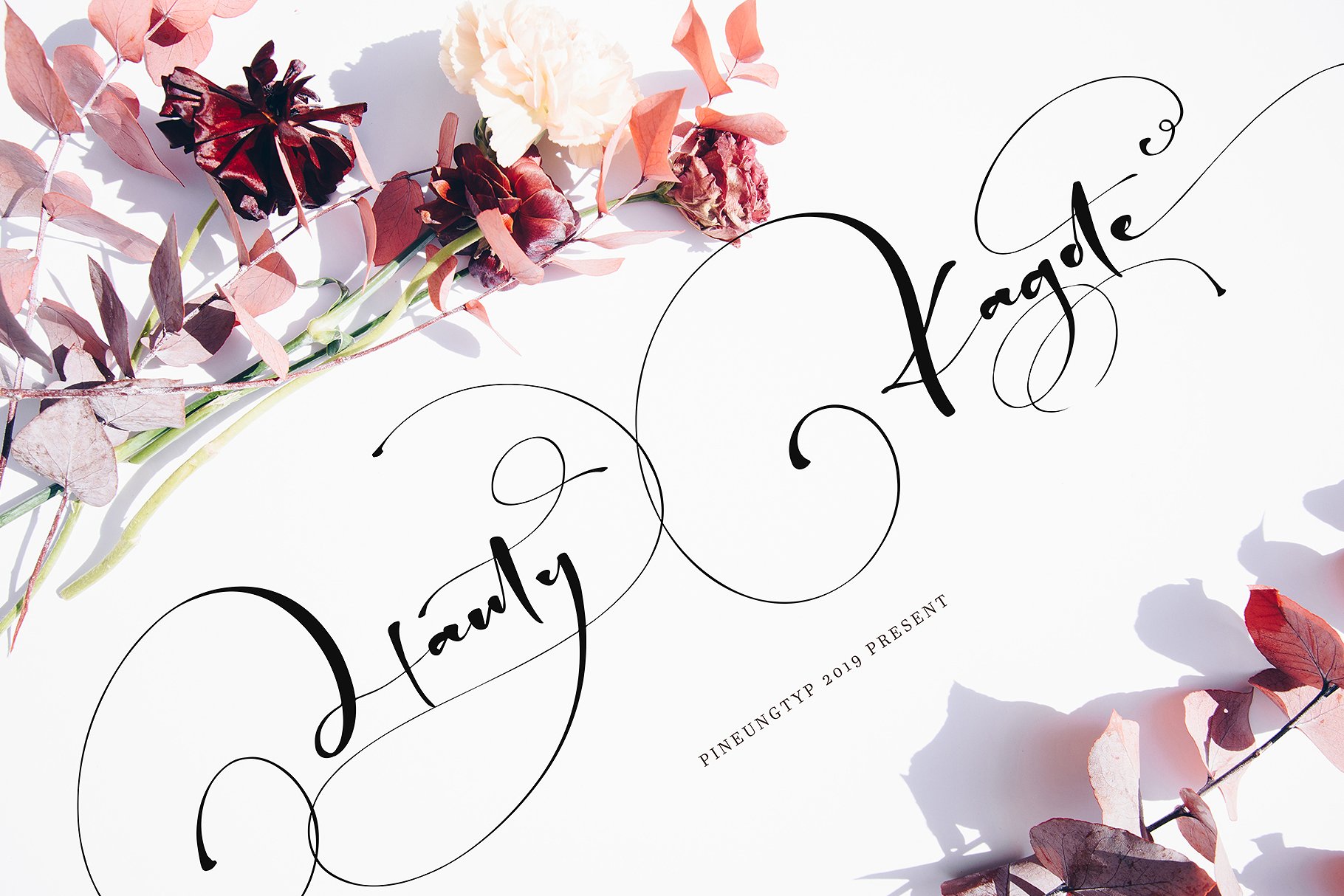 Hanty Kagote飘逸现代手写书法婚礼字体 Hanty Kagote Elegant Modern Handwritten Calligraphy Wedding Font_img_2