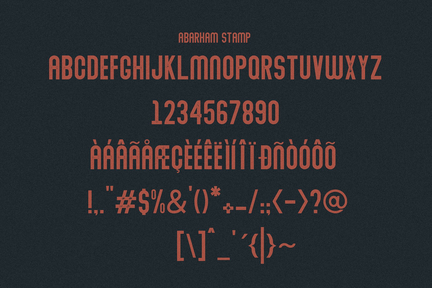 现代无衬线坚固实体标题字体 Modern Sans Serif Solid Body Title Font_img_2