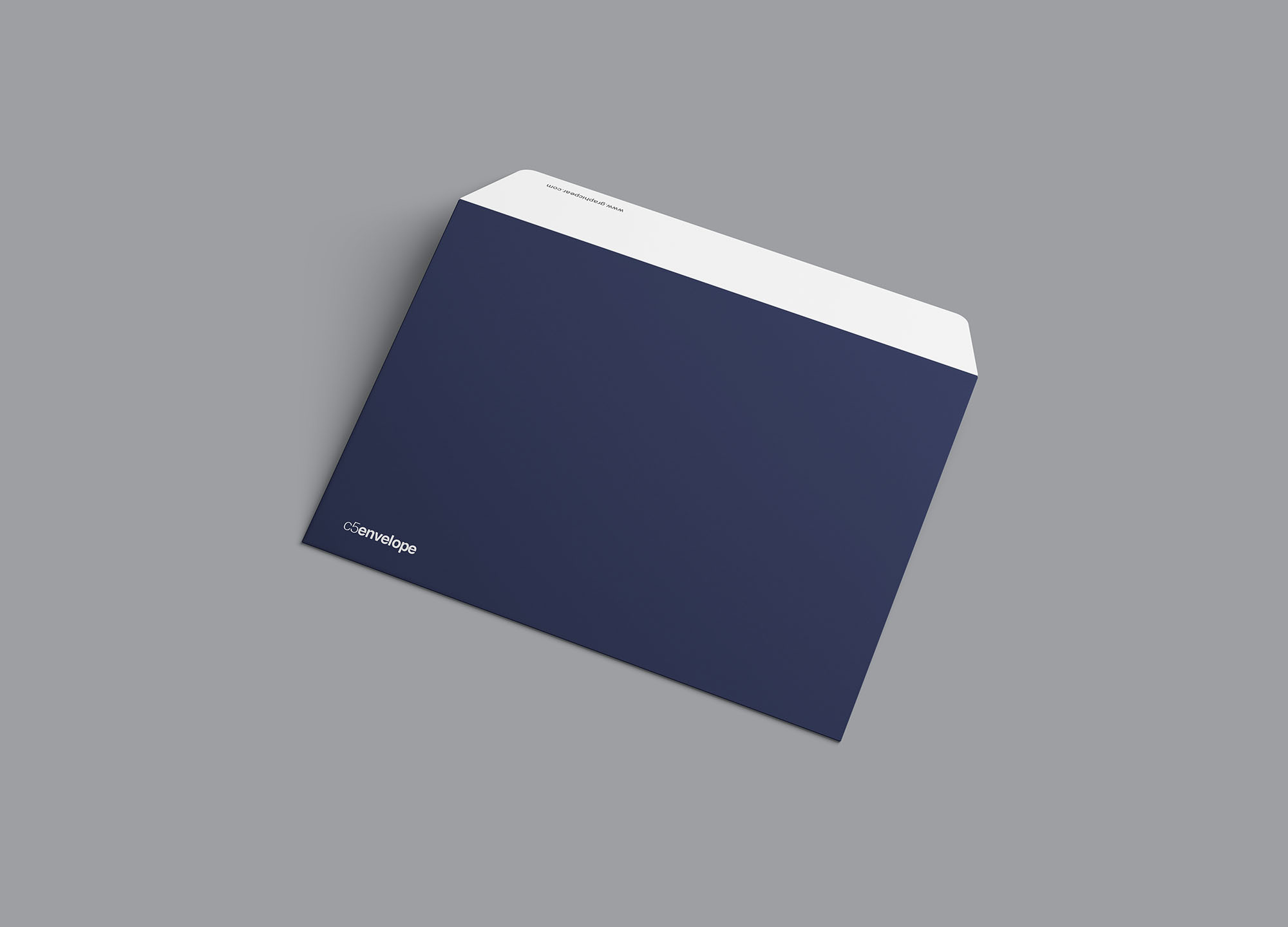 7种不同视图的高级C5信封样机 7 Different Views Advanced C5 Envelope Mockup_img_2
