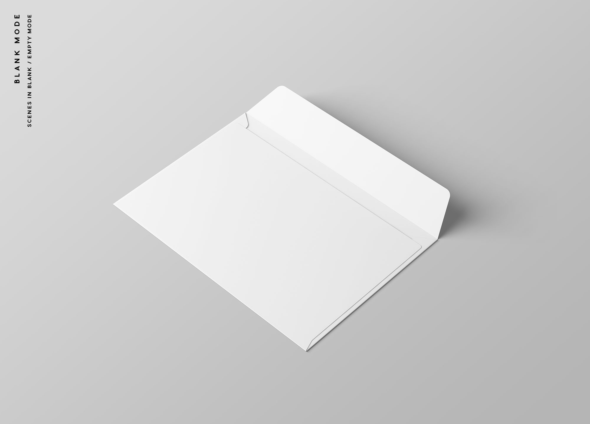 7种不同视图的高级C5信封样机 7 Different Views Advanced C5 Envelope Mockup_img_2