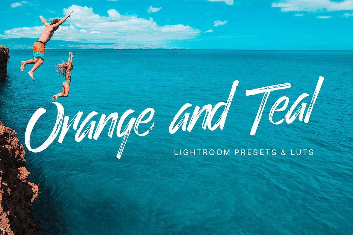 26个橙色和蓝绿色照片调色滤镜Lightroom预设 26 Orange Teal Lightroom Presets + LUTs_img_2