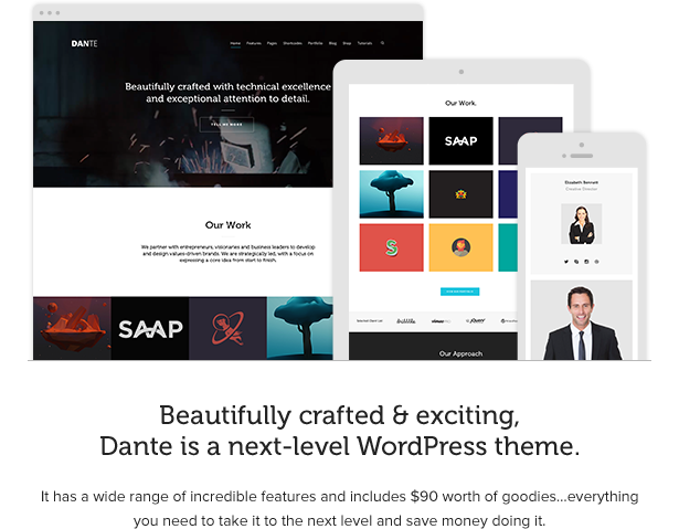 响应式多用途设计作品展示WordPress主题 Responsive Multi-Purpose WordPress Theme_img_2