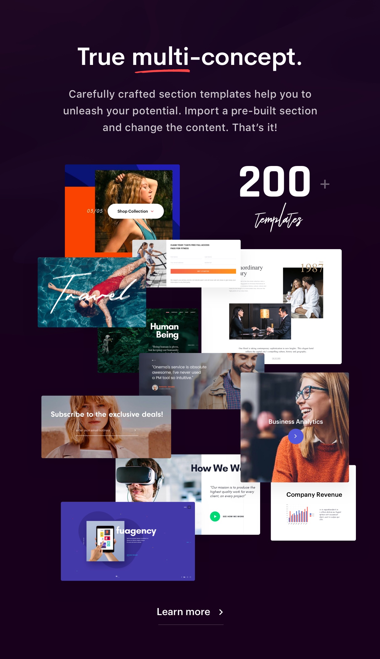 简约时尚的女性服装商城WordPress模板 Responsive Multi-Purpose WordPress Theme_img_2