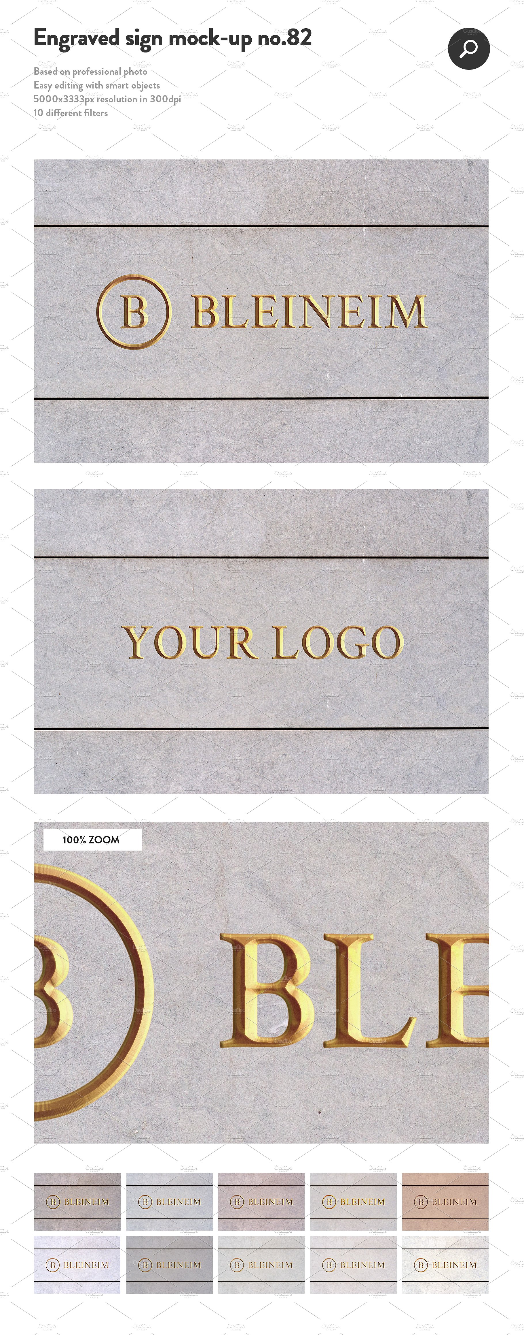50款商店门头徽标促销广告牌样机 50 Sign Facade Logo Mockup Bundle[4.89G]_img_2