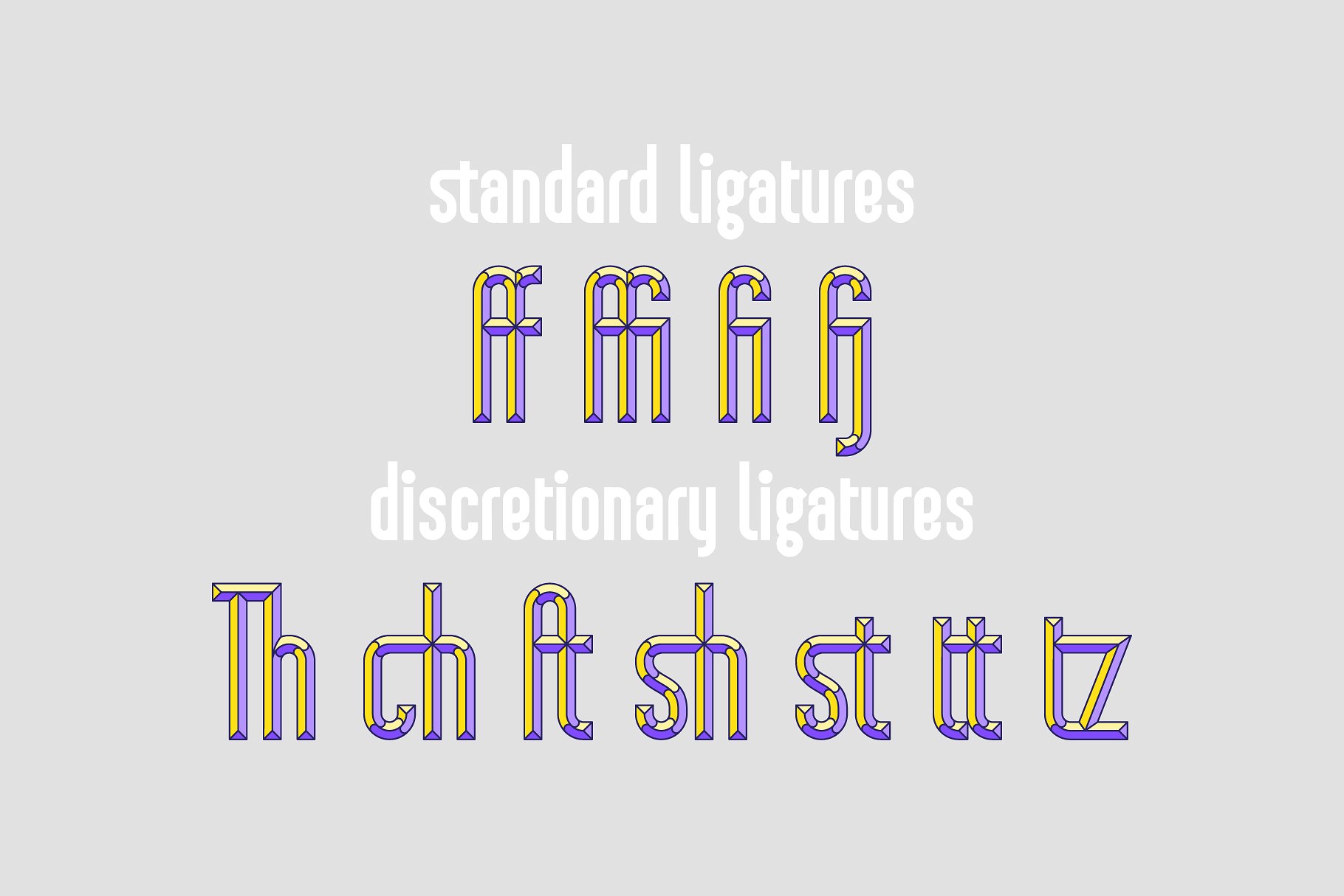 现代时尚的多颜色显示的3D立体字体 Modern And Stylish Multi-Color Display Of 3D Stereo Fonts_img_2