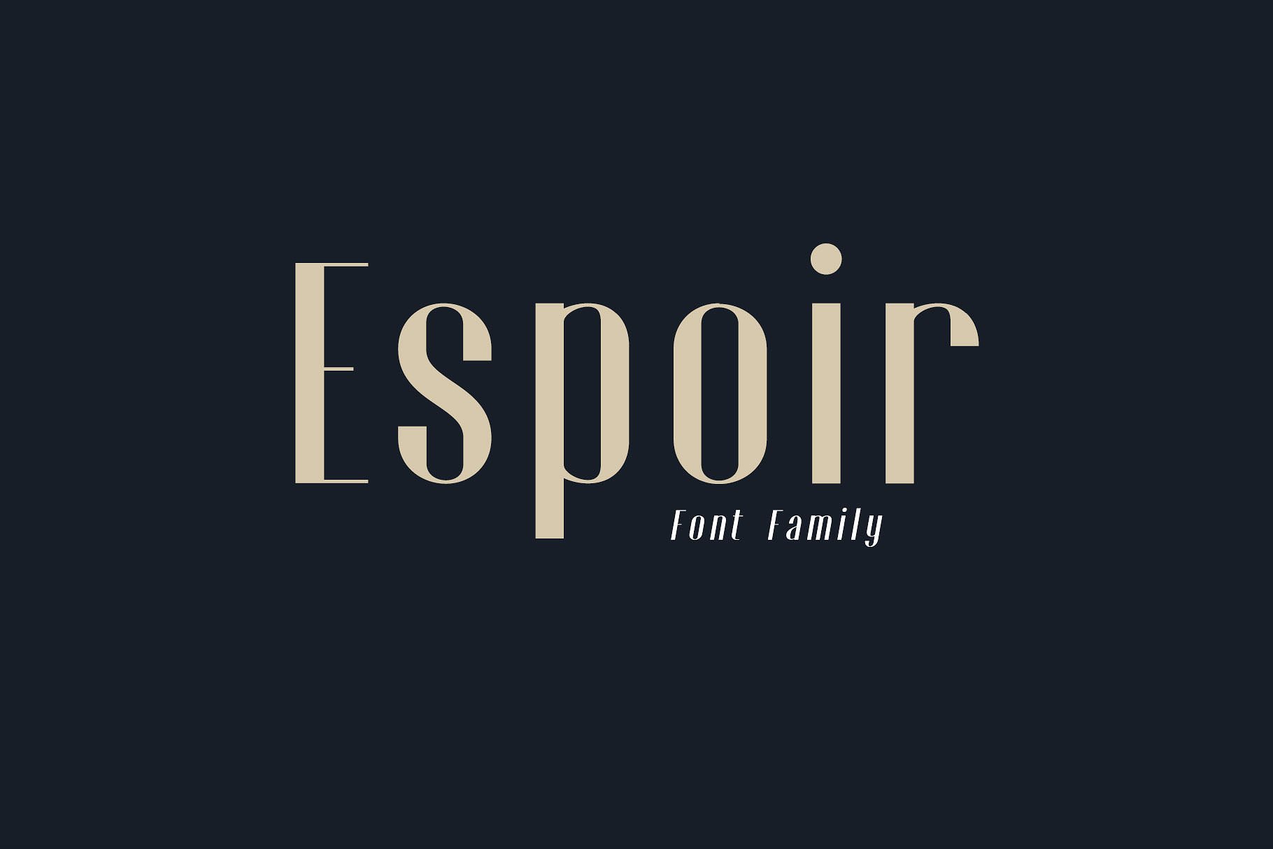 时尚优雅的服装品牌海报杂志字体合集 Stylish And Elegant Clothing Brand Poster Magazine Font Collection_img_2