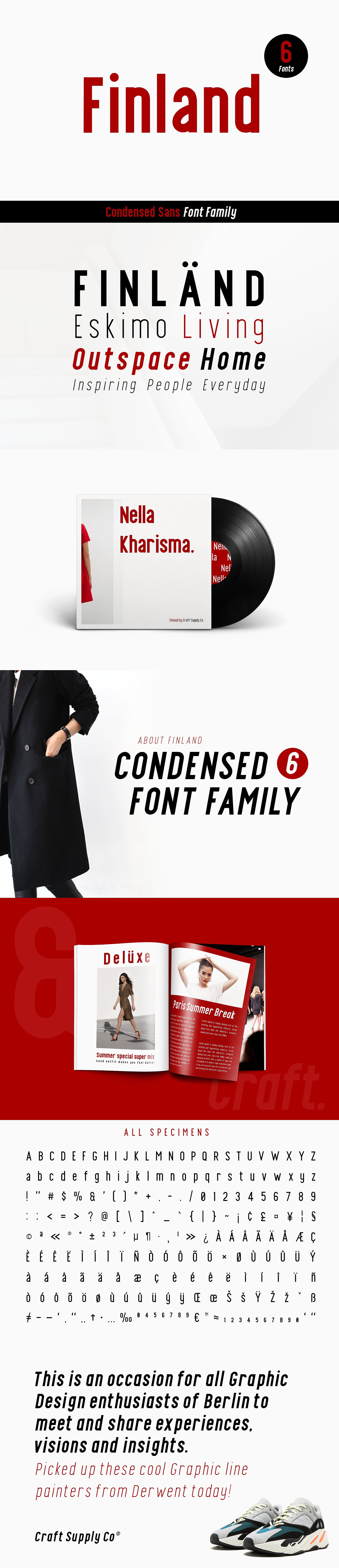 时尚优雅的服装品牌海报杂志字体合集 Stylish And Elegant Clothing Brand Poster Magazine Font Collection_img_2