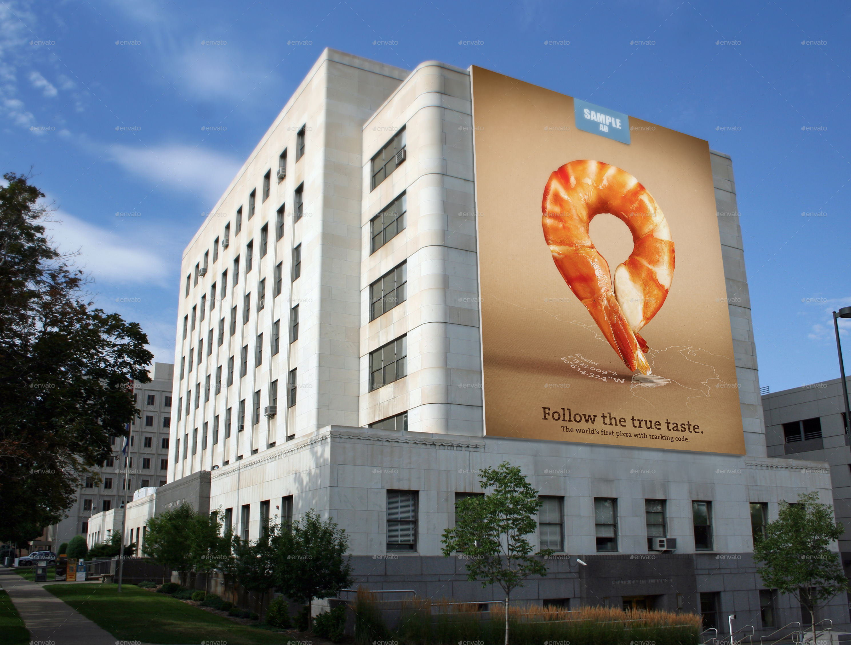 精美的户外广告牌样机合集 Exquisite Outdoor Billboard Prototype Collection_img_2