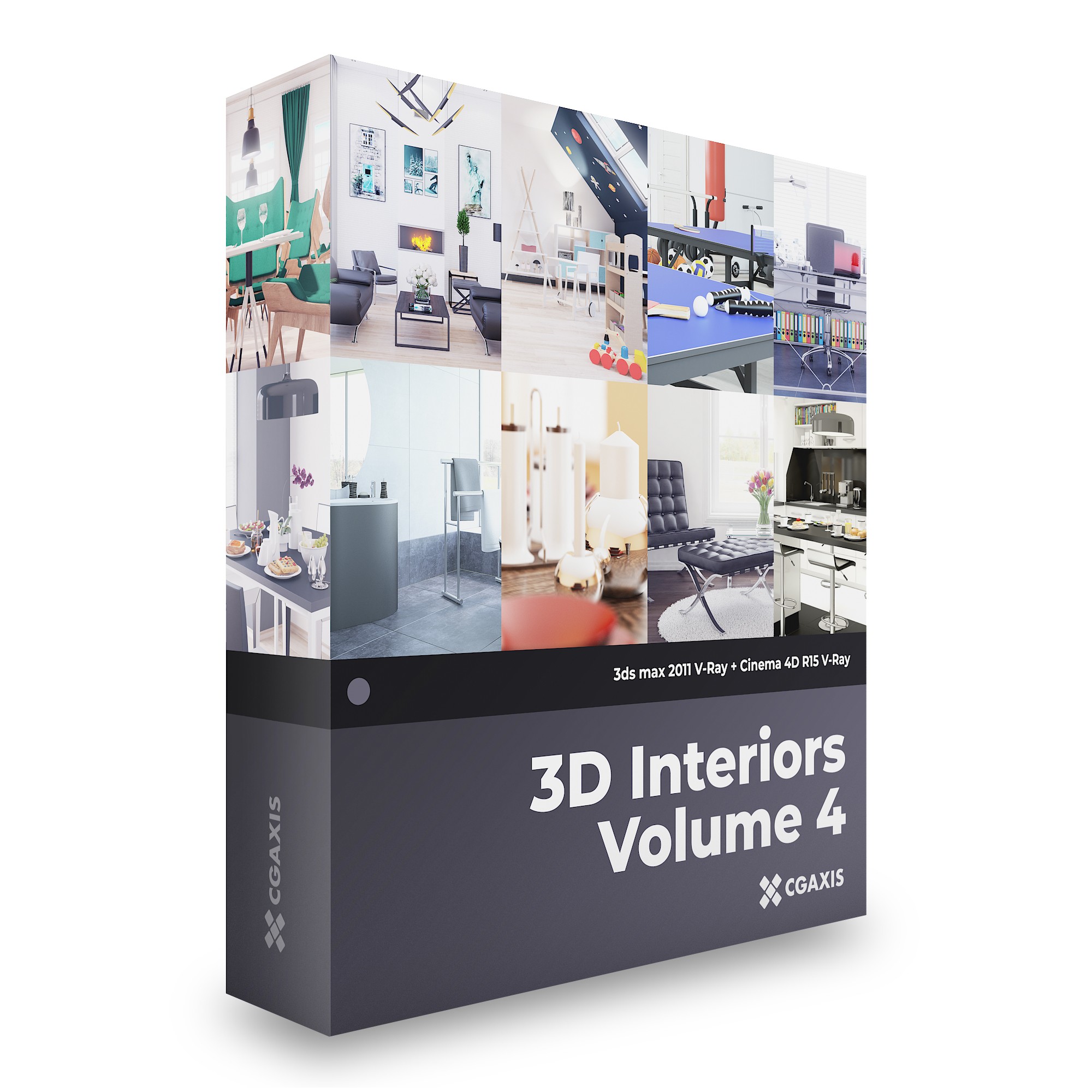 3D室内设计 - CGAxis Collection第4卷 CGAxis 3D Interiors Volume 4 [3.37GB]_img_2