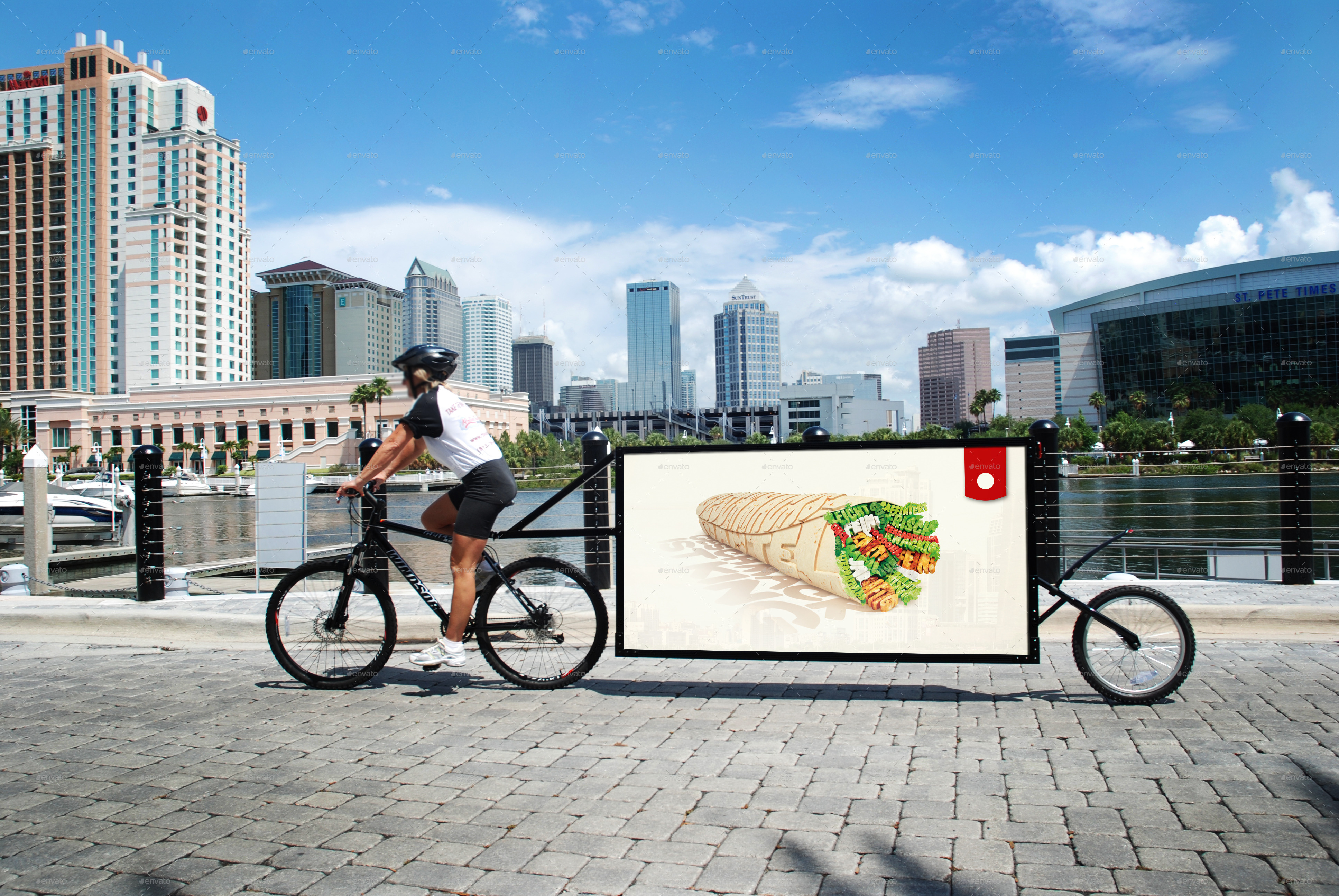 精美的户外广告牌样机合集 Exquisite Outdoor Billboard Prototype Collection_img_2
