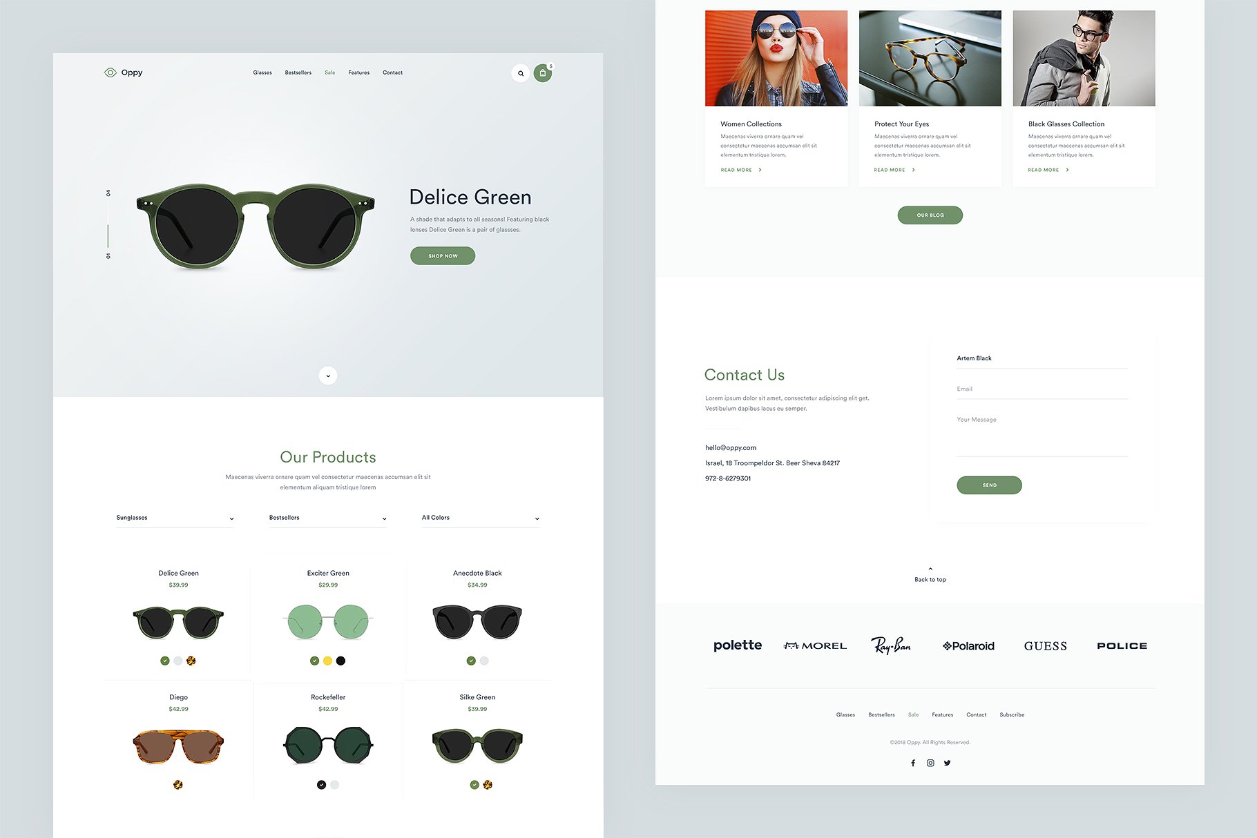 自适应电子商务网站PSD模板 Oppy - Store Single Page PSD Template_img_2