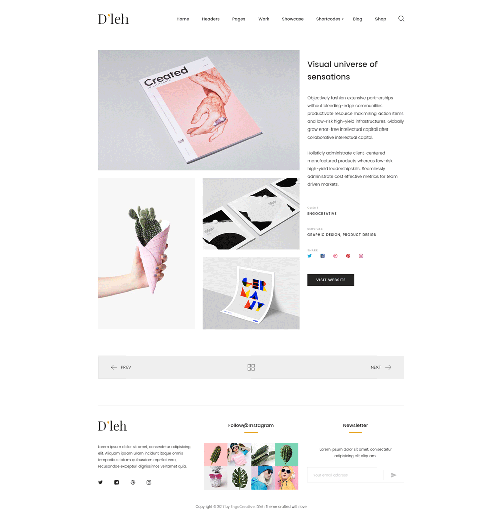 超级优雅的电子商务网站PSD模板 Super Elegant e-Commerce Website PSD Template_img_2