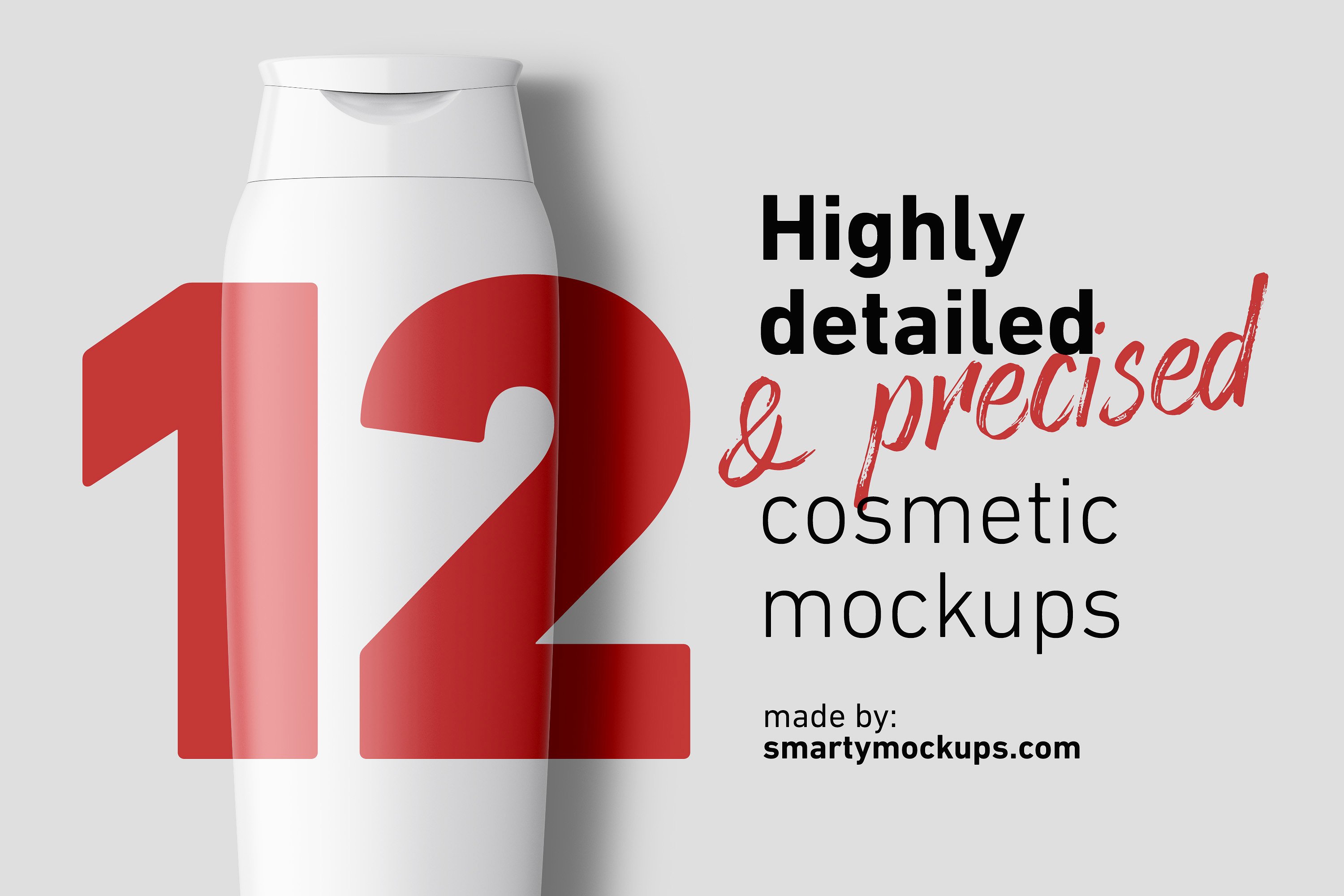 超超级强大的化妆品场景样机组合 Super Super Cosmetic Mockups Bundle Pack_img_2