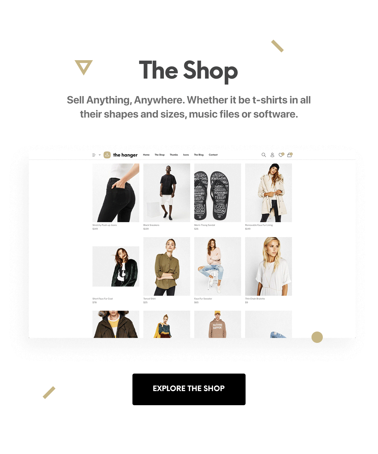 现代时尚服装类的Wordpress主题网站模板 Modern Fashion Clothing Class Wordpress Theme Website Template_img_2