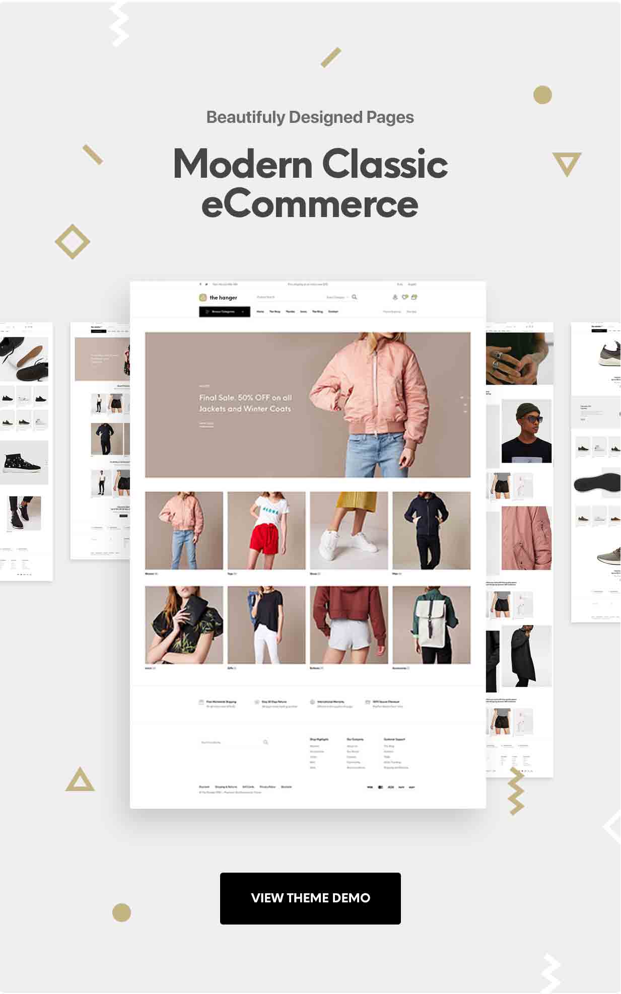 现代时尚服装类的Wordpress主题网站模板 Modern Fashion Clothing Class Wordpress Theme Website Template_img_2