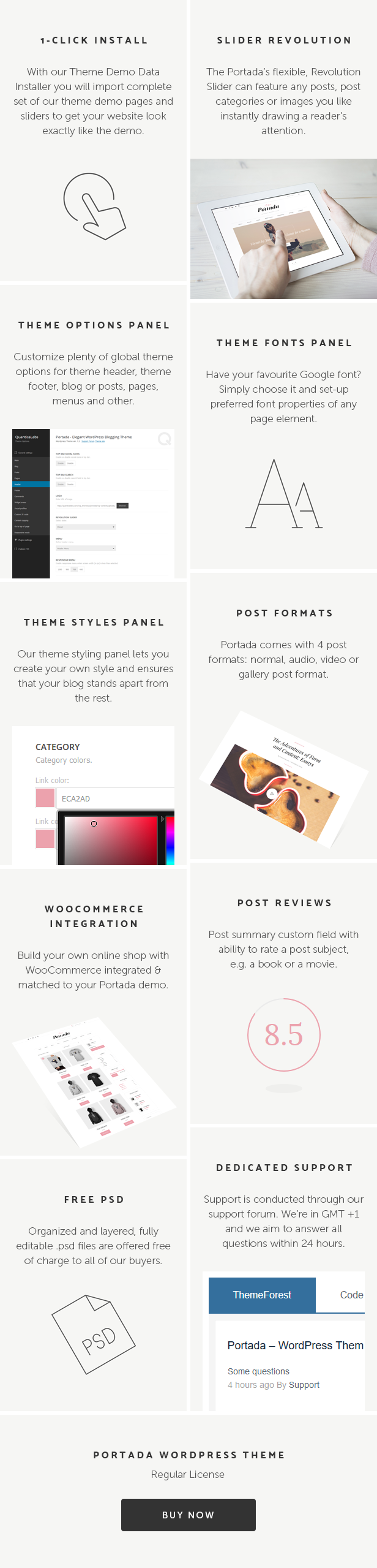 时尚优雅女企业家博客WordPress主题网站模板 Stylish Elegant Business Entrepreneur Blog WordPress Theme Website Template_img_2