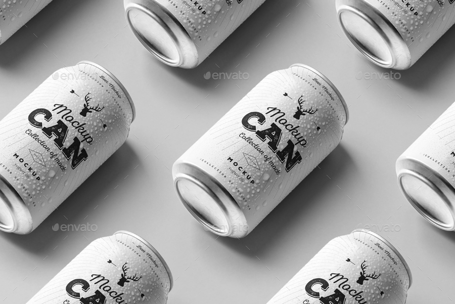 330毫升的金属罐饮料&啤酒样机 330 Ml Metal Can Beverage&Beer Prototype_img_2