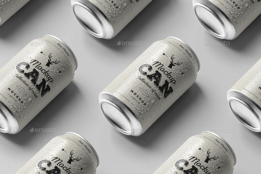 330毫升的金属罐饮料&啤酒样机 330 Ml Metal Can Beverage&Beer Prototype_img_2