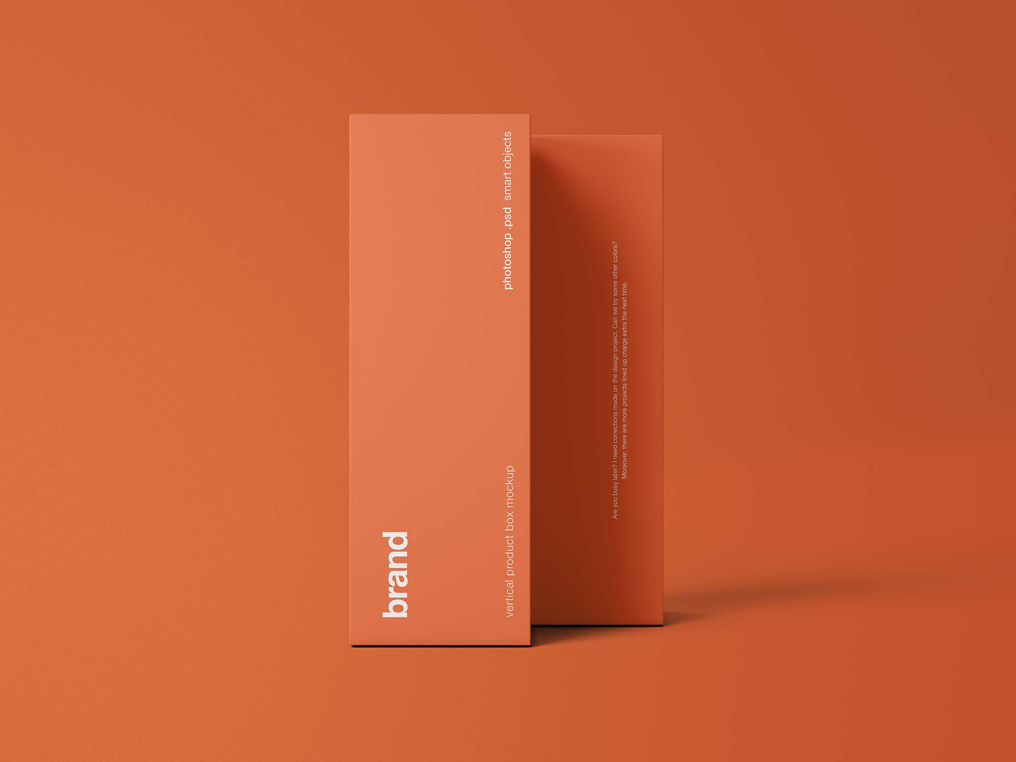 垂直的产品包装盒样机 Vertical Product Boxes Mockup_img_2