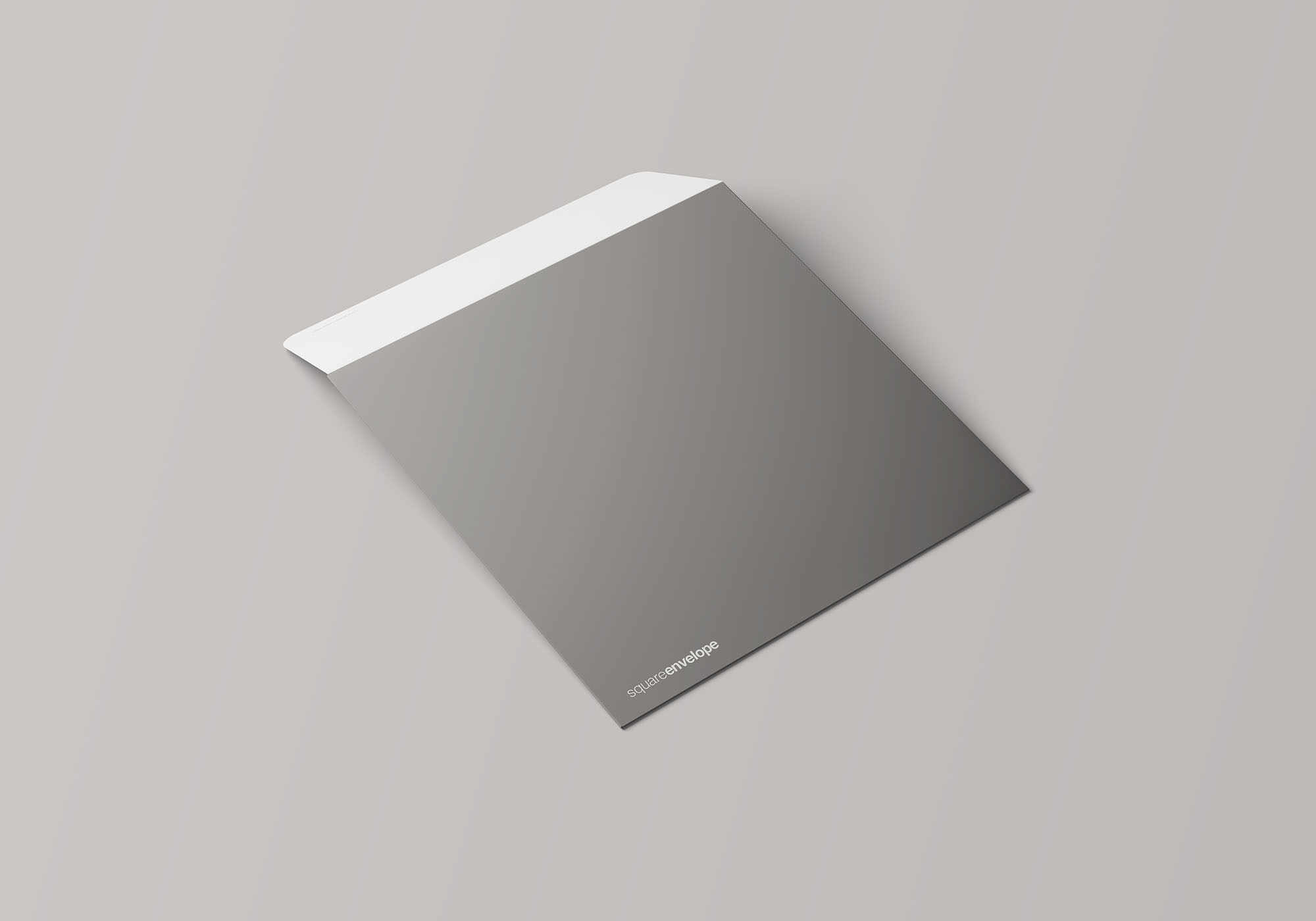 7个角度的品牌信封样机 7 Square Brand Envelope Mockup_img_2