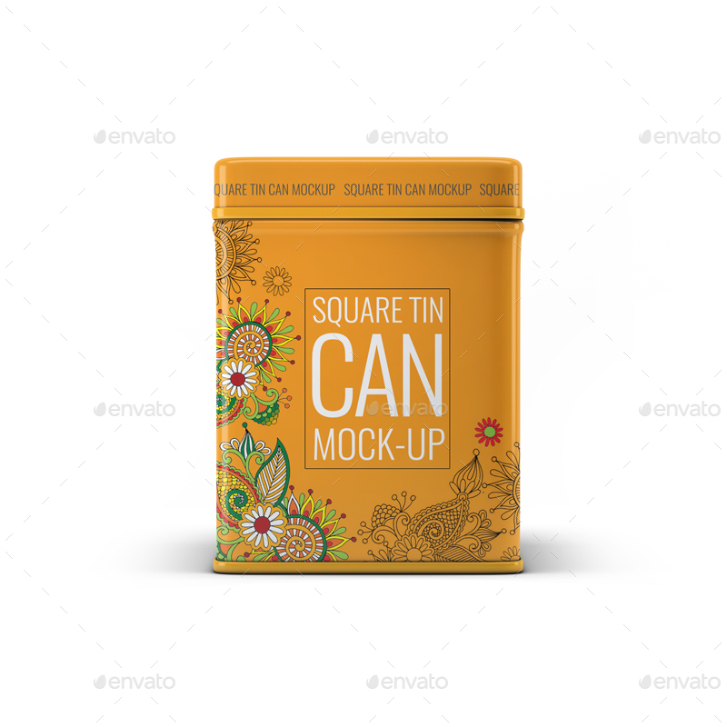 3款方形的茶叶铁罐实体模型样机 Tin Cans Mockup Bundle_img_2