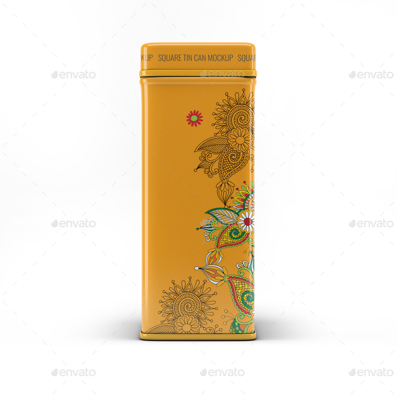 3款方形的茶叶铁罐实体模型样机 Tin Cans Mockup Bundle_img_2