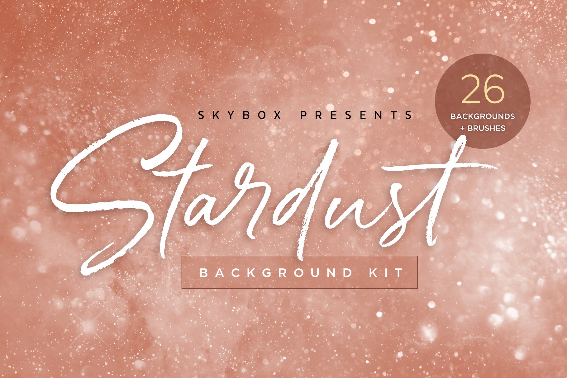 迷离闪烁星团和宇宙背景套件 Stardust Universe Background Kit_img_2