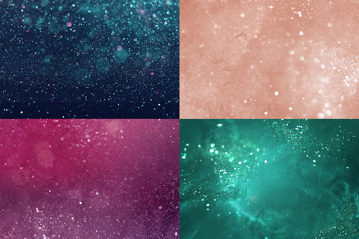 迷离闪烁星团和宇宙背景套件 Stardust Universe Background Kit_img_2