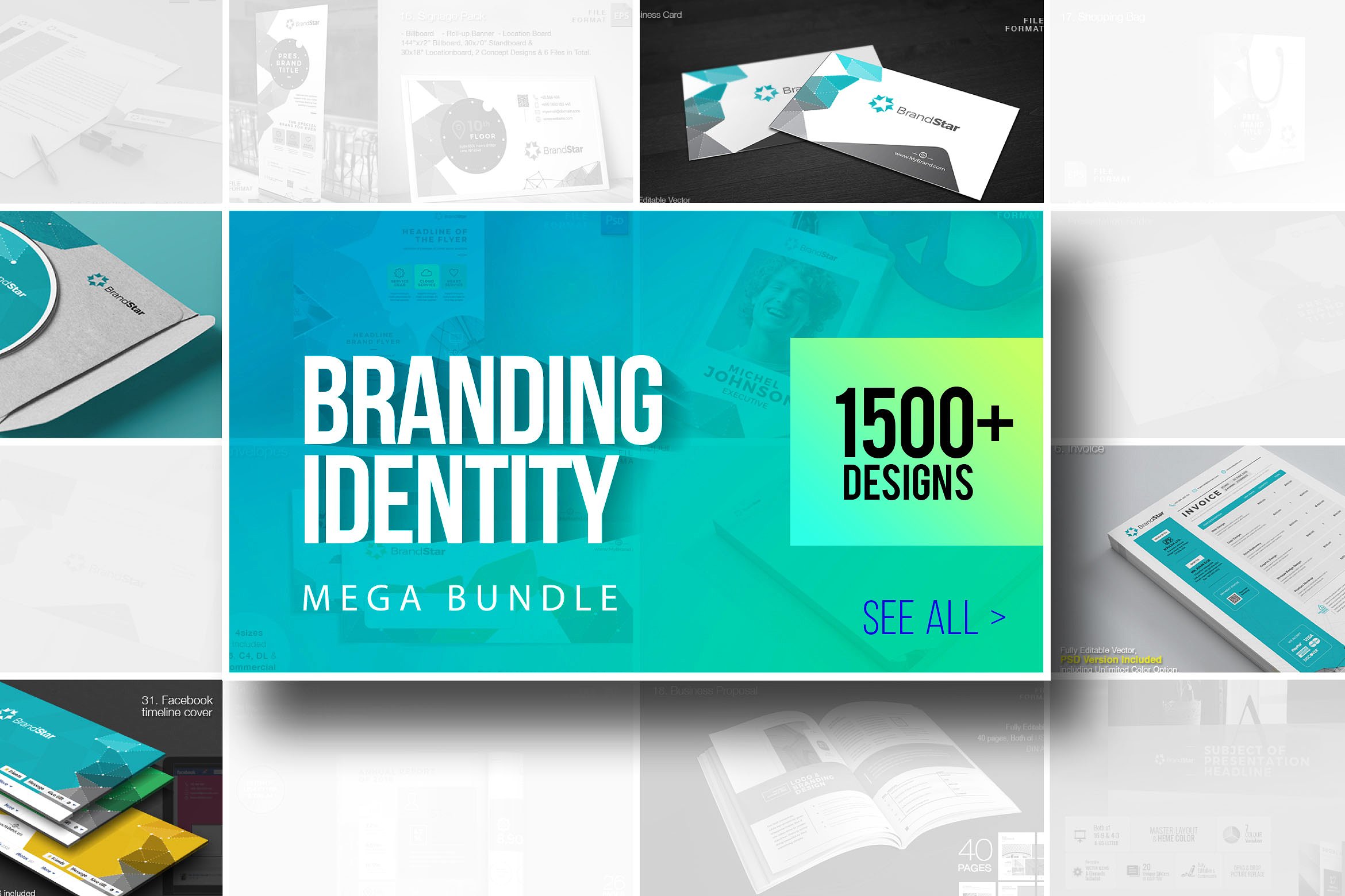 公司业务品牌标识一站式包 Branding Identity One-Stop Pack_img_2