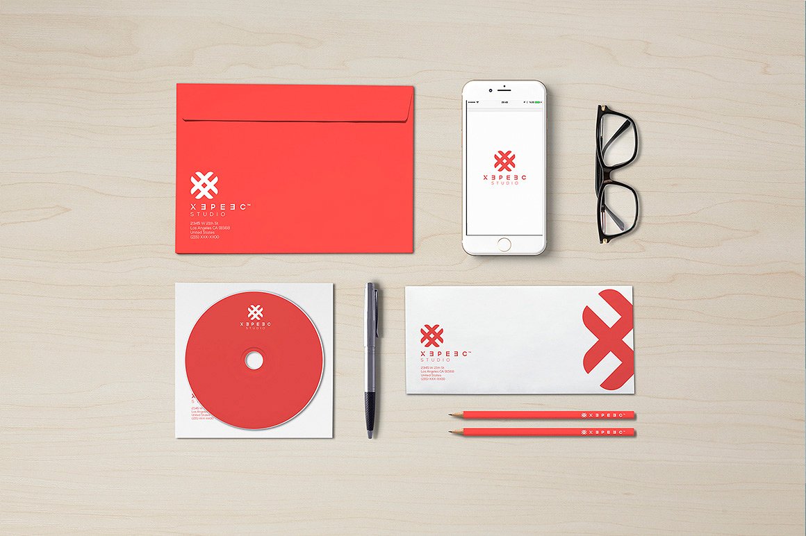 现实的品牌及形象展示样机 Realistic Branding & Identity mockup_img_2