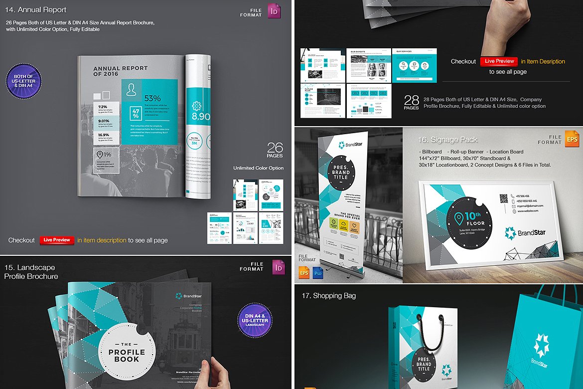 公司业务品牌标识一站式包 Branding Identity One-Stop Pack_img_2