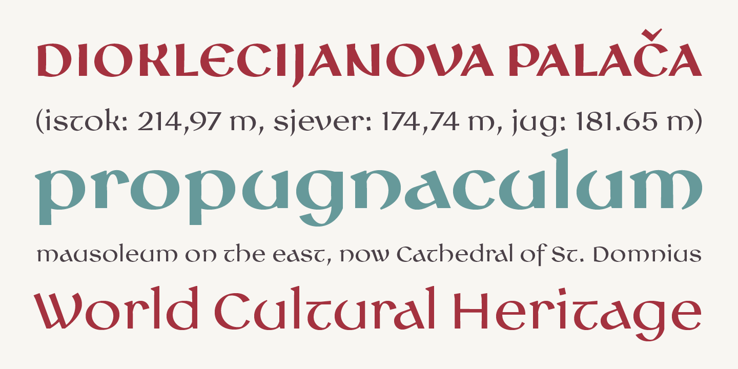复古古罗马风格字体下载 Diocletian Typeface_img_2