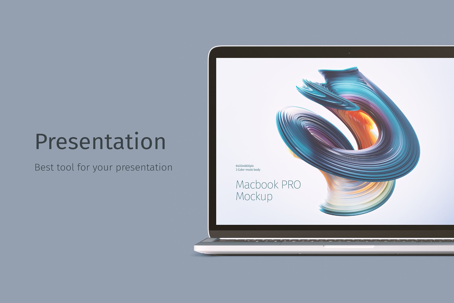 精美的MacBook Pro的创意样机 Macbook Pro Creative Mockup_img_2