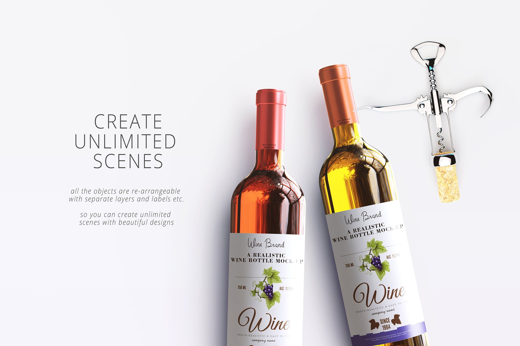 葡萄酒样机套件2.0 Wine Mockup Kit 2.0_img_2