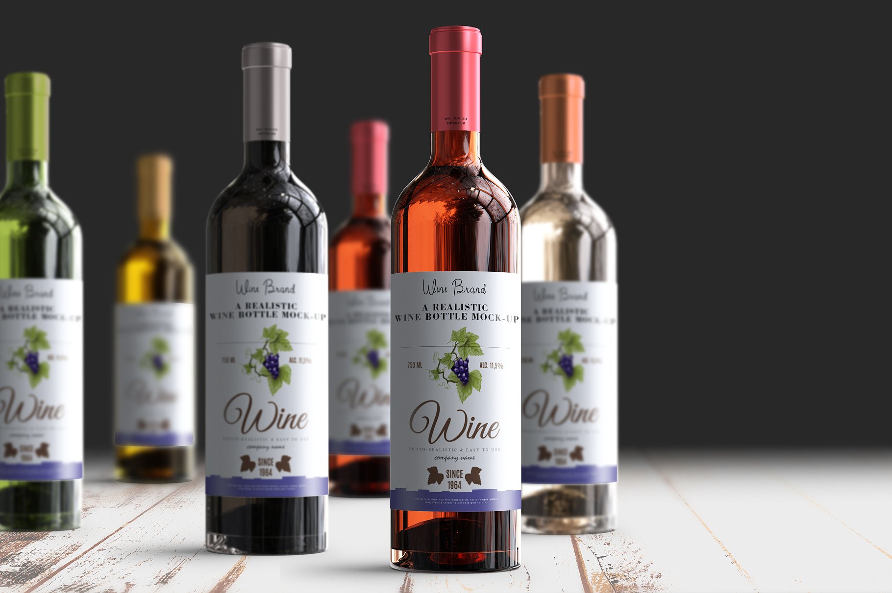 葡萄酒样机套件2.0 Wine Mockup Kit 2.0_img_2