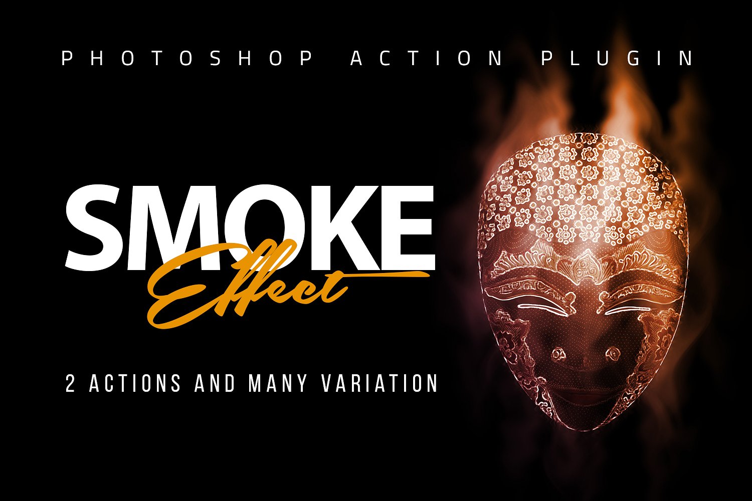 烟雾效果Photoshop的动作 Smoke Effect Photoshop Action_img_2