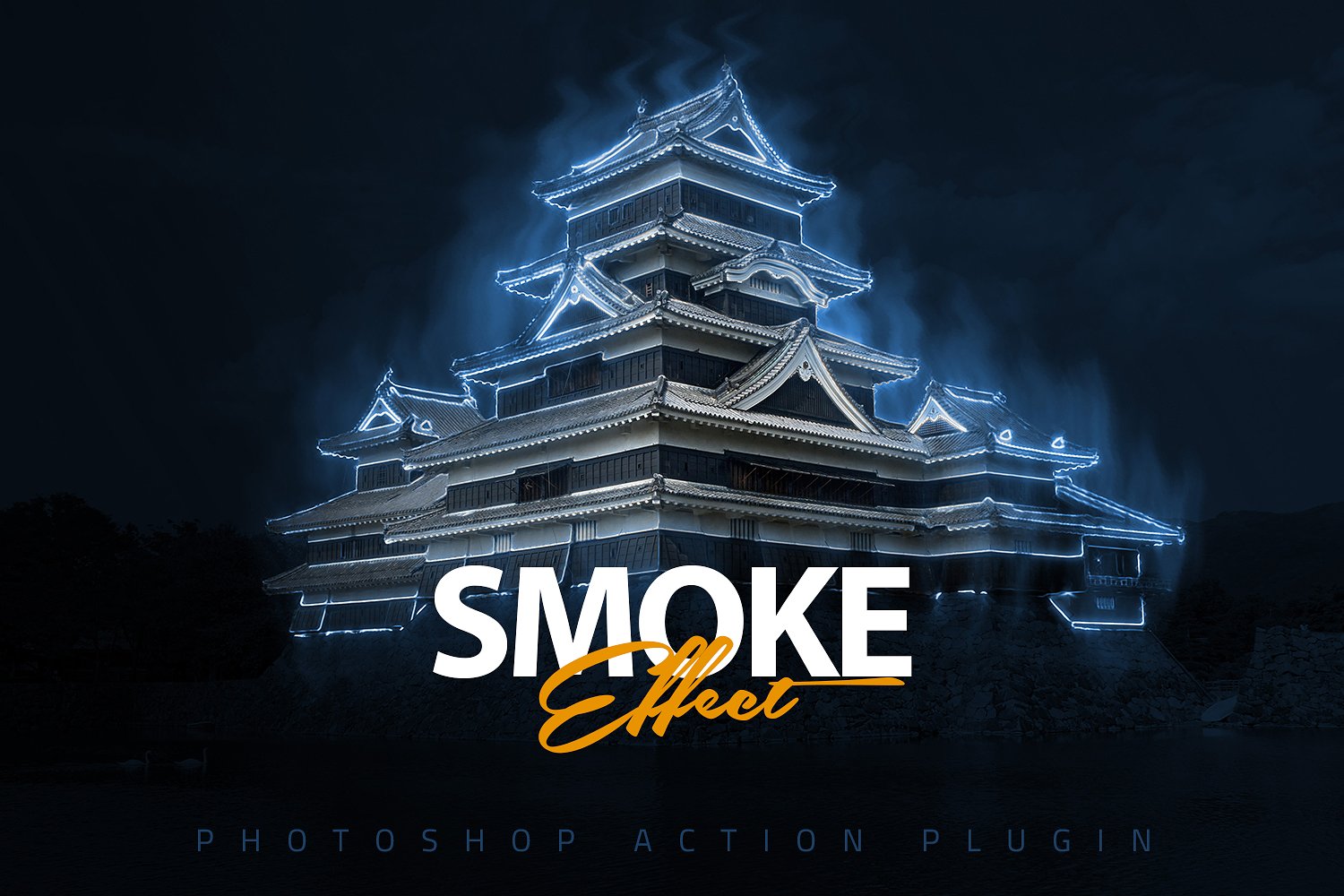 烟雾效果Photoshop的动作 Smoke Effect Photoshop Action_img_2