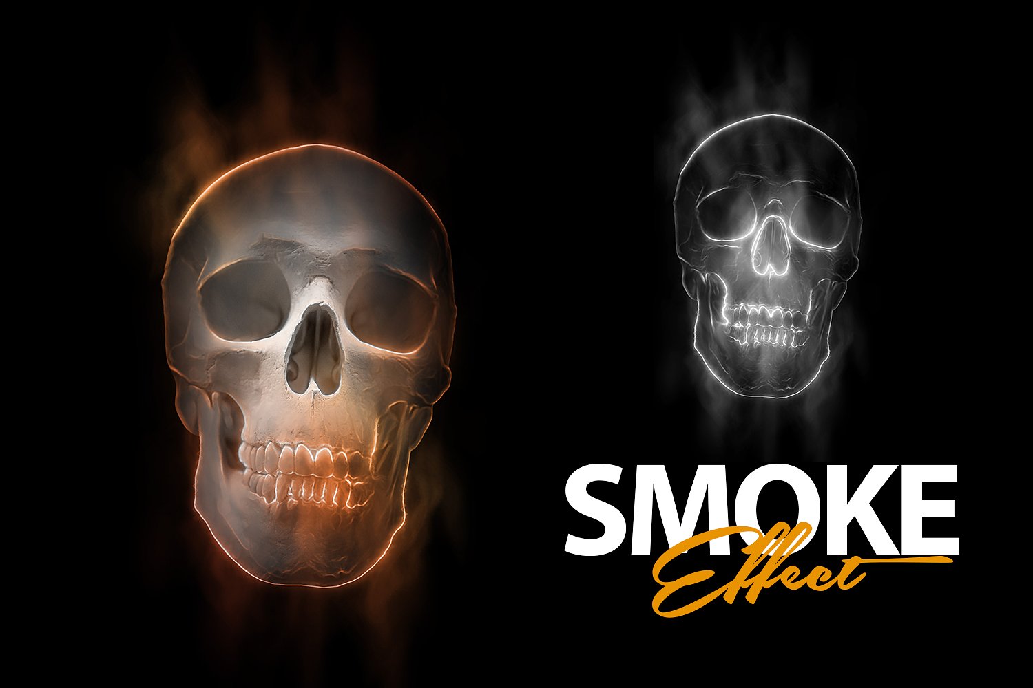 烟雾效果Photoshop的动作 Smoke Effect Photoshop Action_img_2