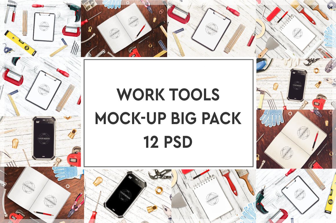 工作文具样机大集合 Work Tools Mock-up Big Pack_img_2