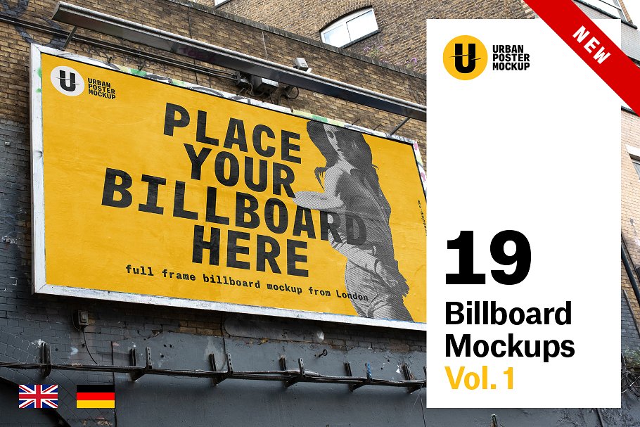 多角度的户外广告牌样机 Billboard Mockup[2.08G]_img_2