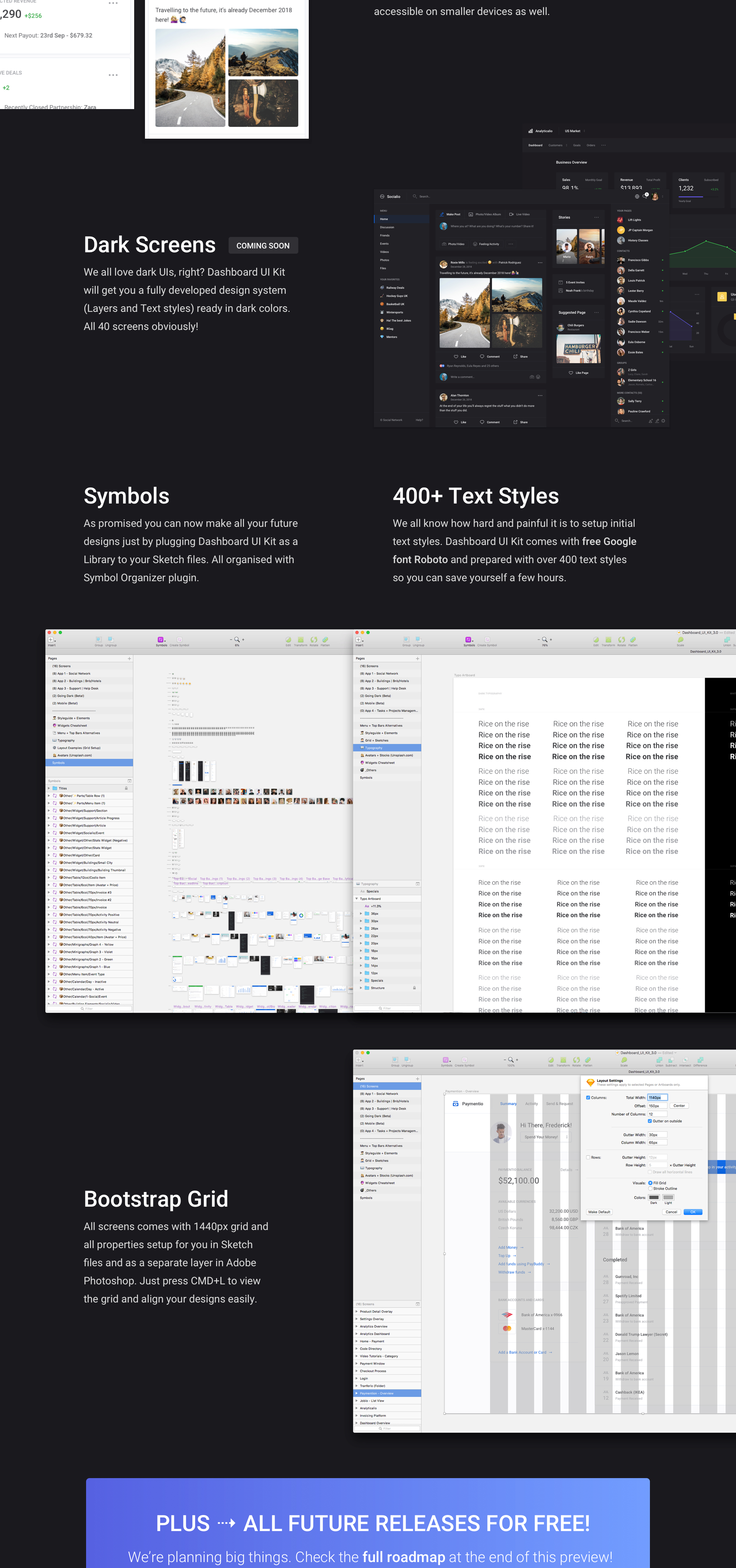 后台控制仪表盘UI工具包 Dashboard UI Kit 3.0_img_2