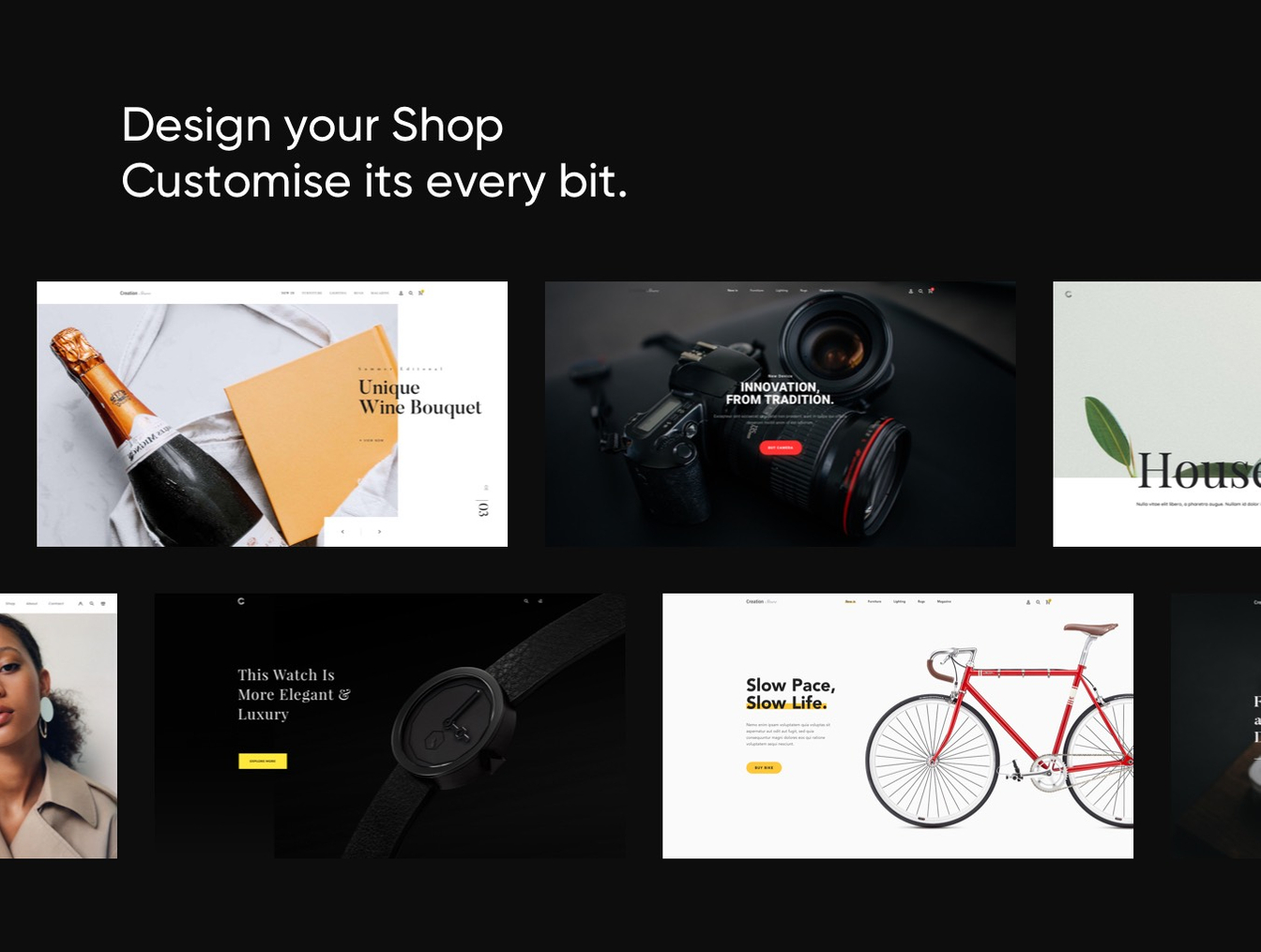 家具店Web UI工具包 Creation Shop UI Kit_img_2